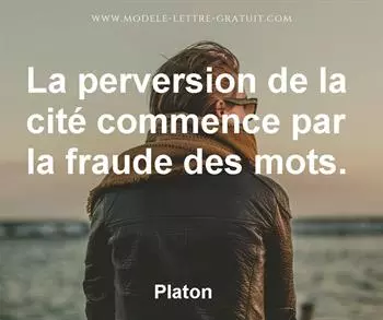 Citation de Platon