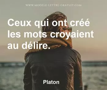 Citation de Platon