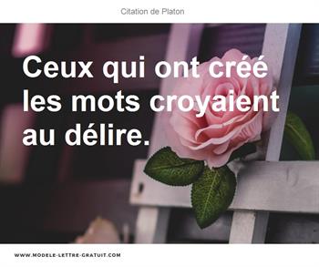 Citations Platon