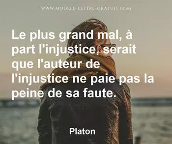 Citation de Platon