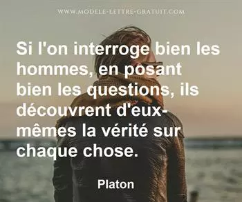 Citation de Platon
