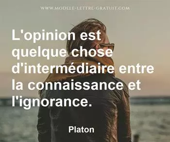 Citation de Platon