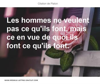 Citations Platon