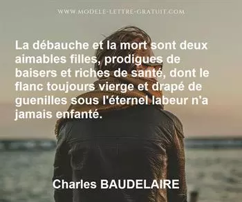 Citation de Charles BAUDELAIRE