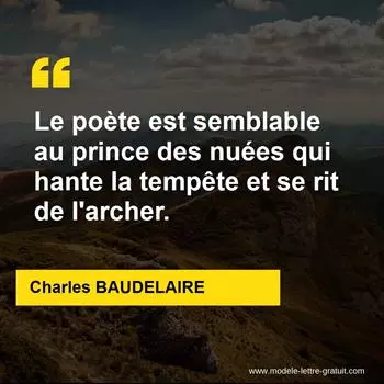 Citation Charles BAUDELAIRE