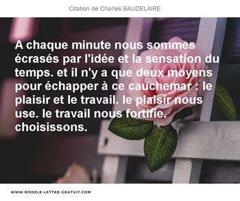 Citations Charles BAUDELAIRE