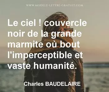 Citation de Charles BAUDELAIRE