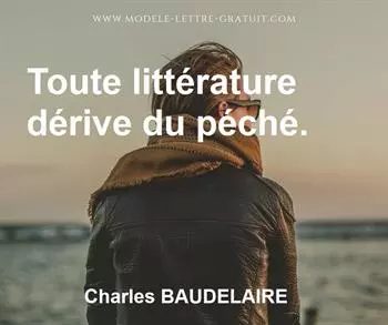 Citation de Charles BAUDELAIRE