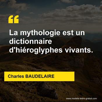 Citations Charles BAUDELAIRE
