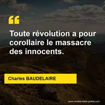 Citation Charles BAUDELAIRE