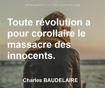 Citation de Charles BAUDELAIRE