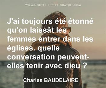 Citation de Charles BAUDELAIRE