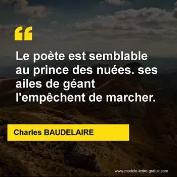 Citation Charles BAUDELAIRE