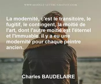 Citation de Charles BAUDELAIRE