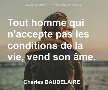 Citation de Charles BAUDELAIRE