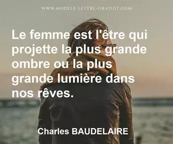 Citation de Charles BAUDELAIRE