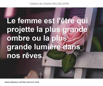 Citations Charles BAUDELAIRE