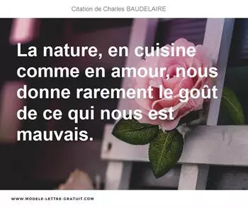 Citations Charles BAUDELAIRE