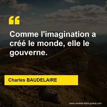 Citation Charles BAUDELAIRE