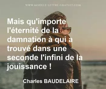 Citation de Charles BAUDELAIRE