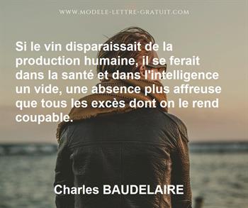 Citation de Charles BAUDELAIRE