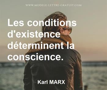 Citation de Karl MARX