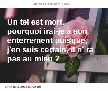 Citations Jacques PREVERT