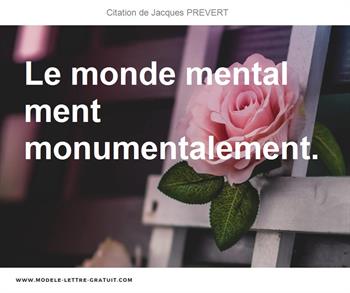 Citations Jacques PREVERT