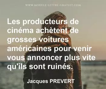 Citation de Jacques PREVERT