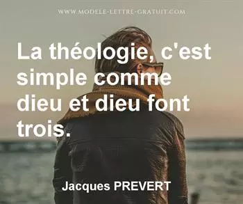 Citation de Jacques PREVERT