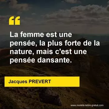 Citation Jacques PREVERT