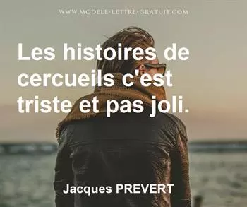 Citation de Jacques PREVERT