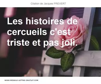 Citations Jacques PREVERT