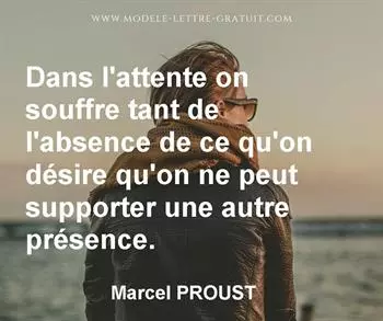 Citation de Marcel PROUST