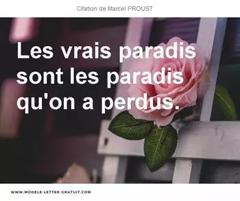 Citations Marcel PROUST