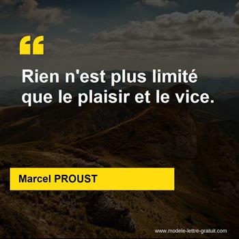 Citation de Marcel PROUST