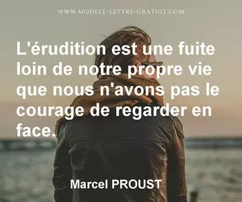 Citation de Marcel PROUST