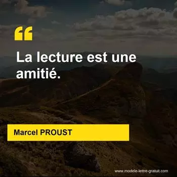 Citation Marcel PROUST
