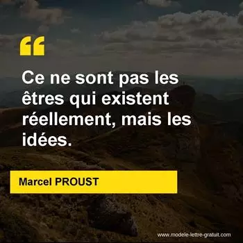 Citation Marcel PROUST