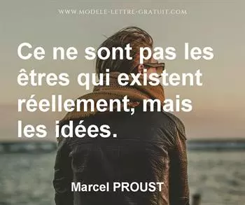 Citation de Marcel PROUST