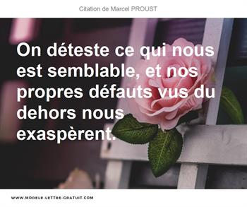 Citations Marcel PROUST