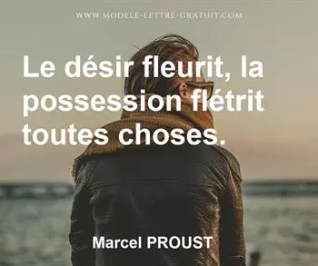 Citation de Marcel PROUST