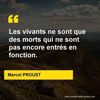Citation Marcel PROUST