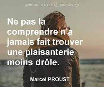 Citation de Marcel PROUST