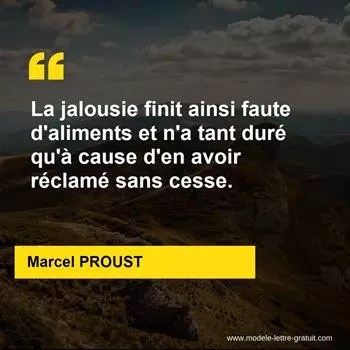 Citation Marcel PROUST