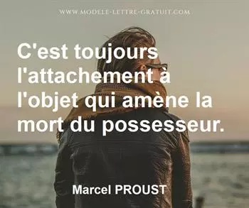 Citation de Marcel PROUST