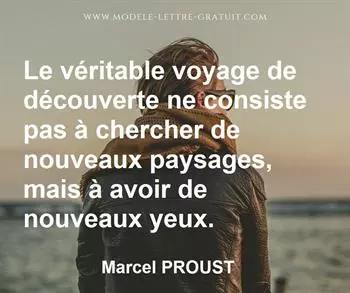 Citation de Marcel PROUST