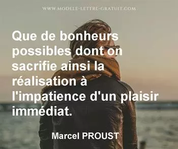 Citation de Marcel PROUST