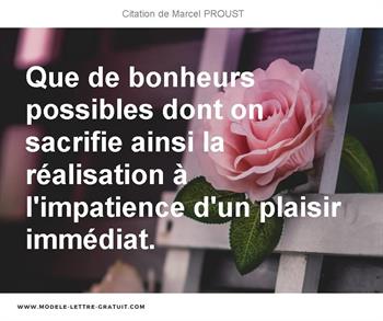 Citations Marcel PROUST