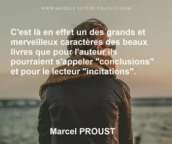 Citation de Marcel PROUST